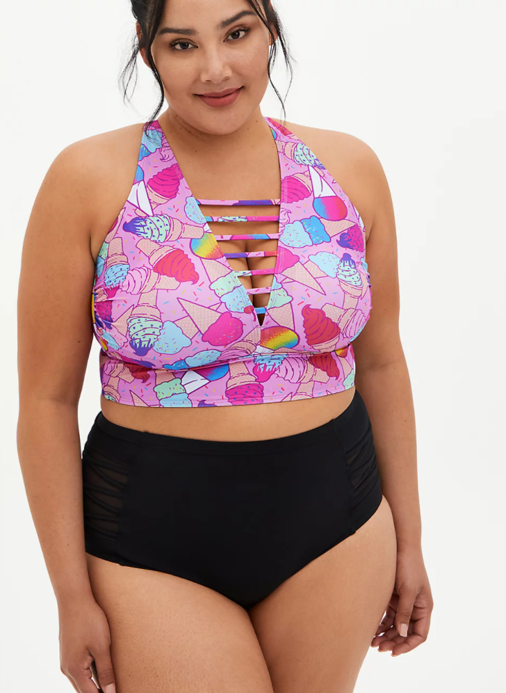 Chubby girl bathing store suits