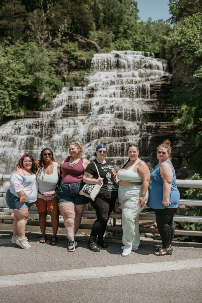 Fat Girls Traveling Fat Camp 2022 Hector Falls