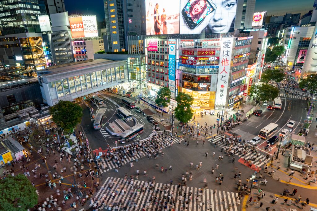 Aries zodiac travel match, Shibuya Crossing Tokyo walking tour